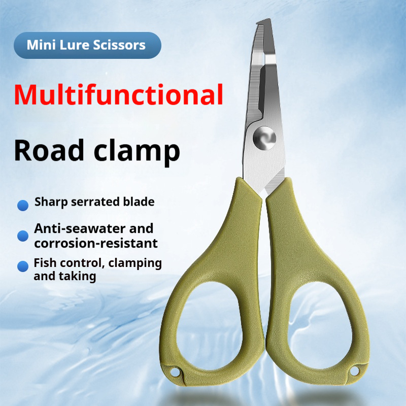 Fishing Hook Remover - Mini Multi Functional Scissors Luya Fishing