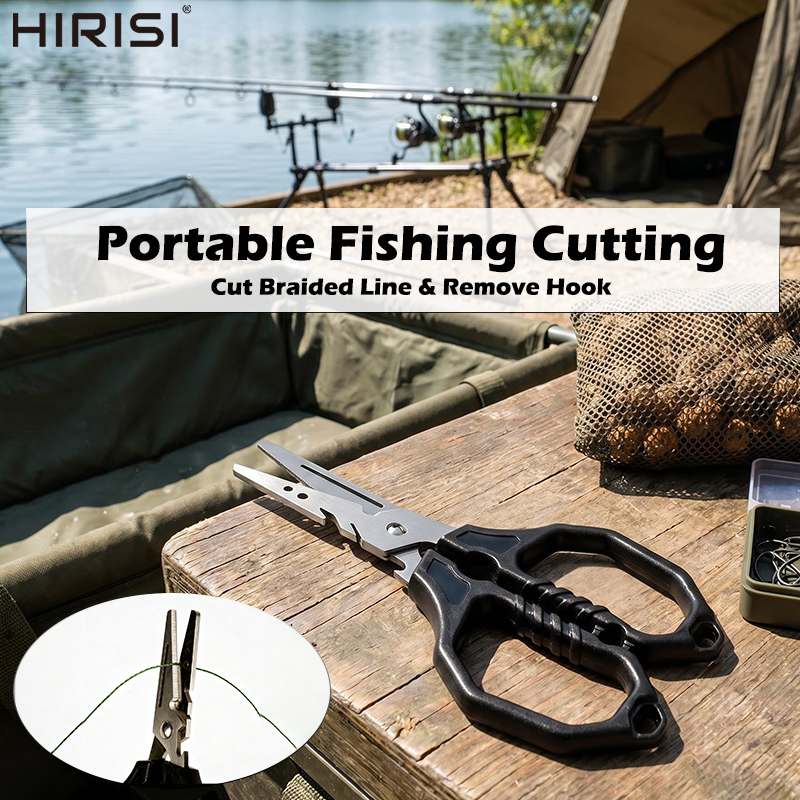 Fishing Hook Remover - Multifunctional Fishing Scissors Stainless Steel Line