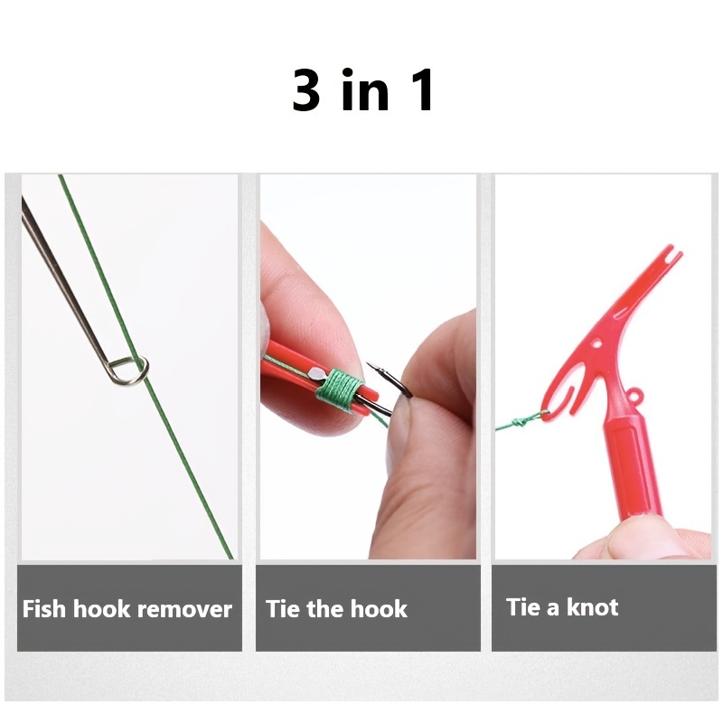 1pc 3 in 1 Extractor Fishing U - Fishing Hook Remover review and price