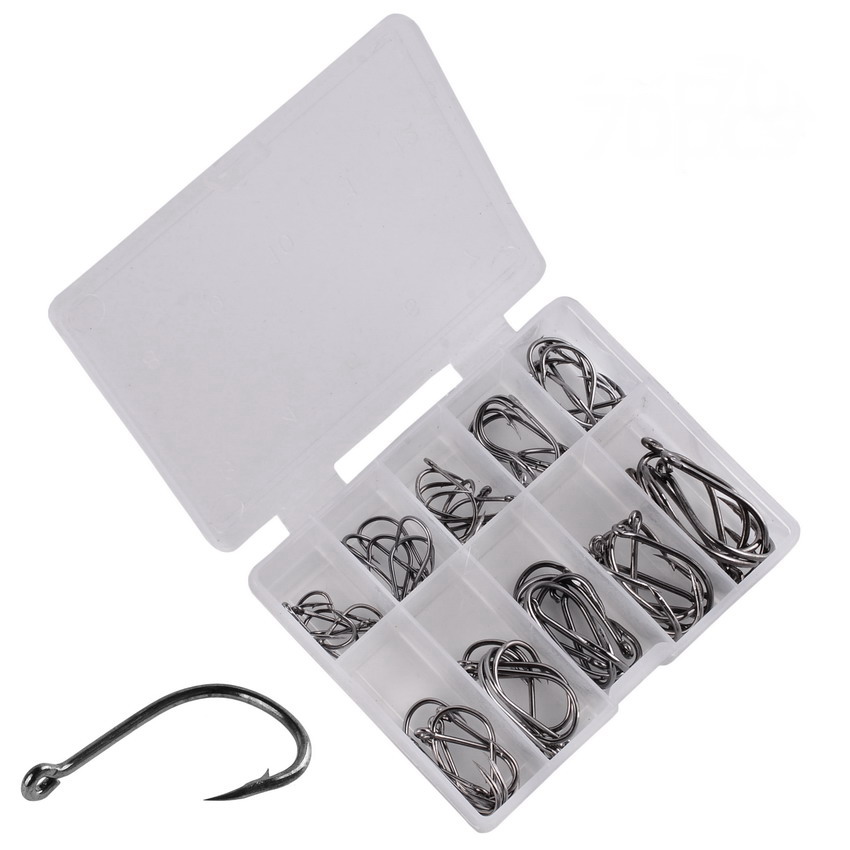 70Pcs/box Fishing Hooks Set Ki - Fishing Hook Circle review and price