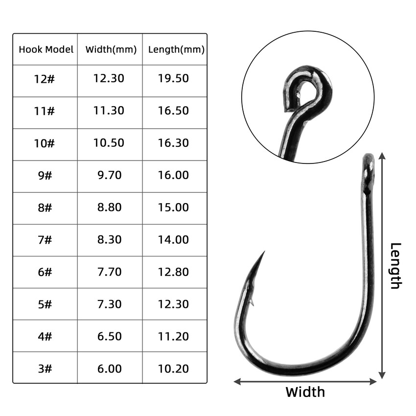 70Pcs/box Fishing Hooks Set Ki - Fishing Hook Circle review and price