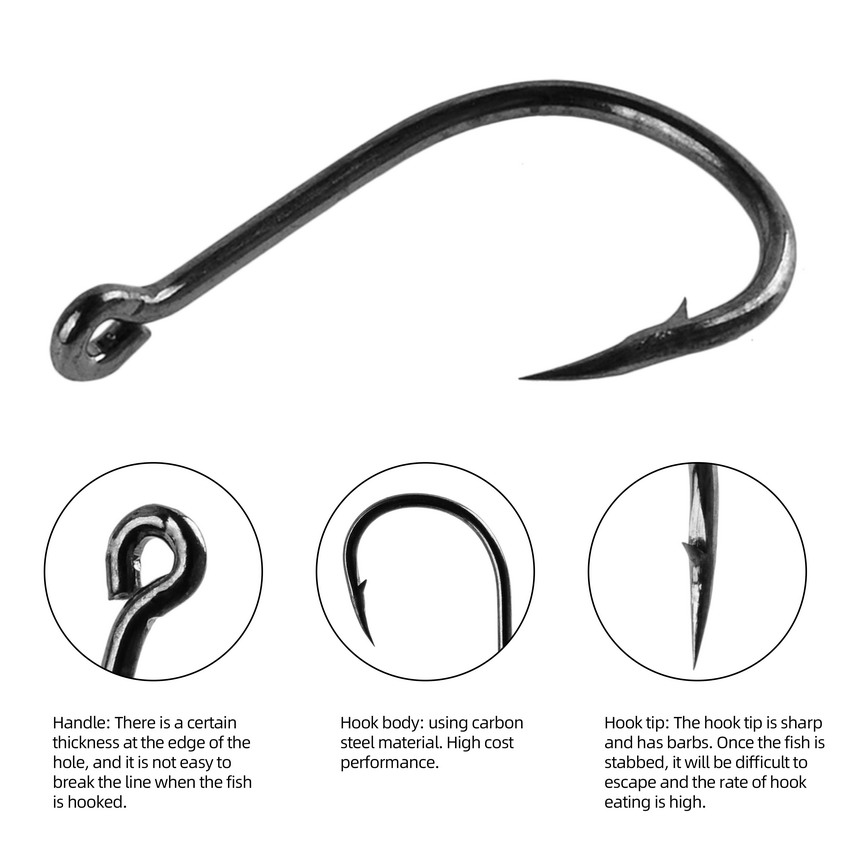 70Pcs/box Fishing Hooks Set Ki - Fishing Hook Circle review and price