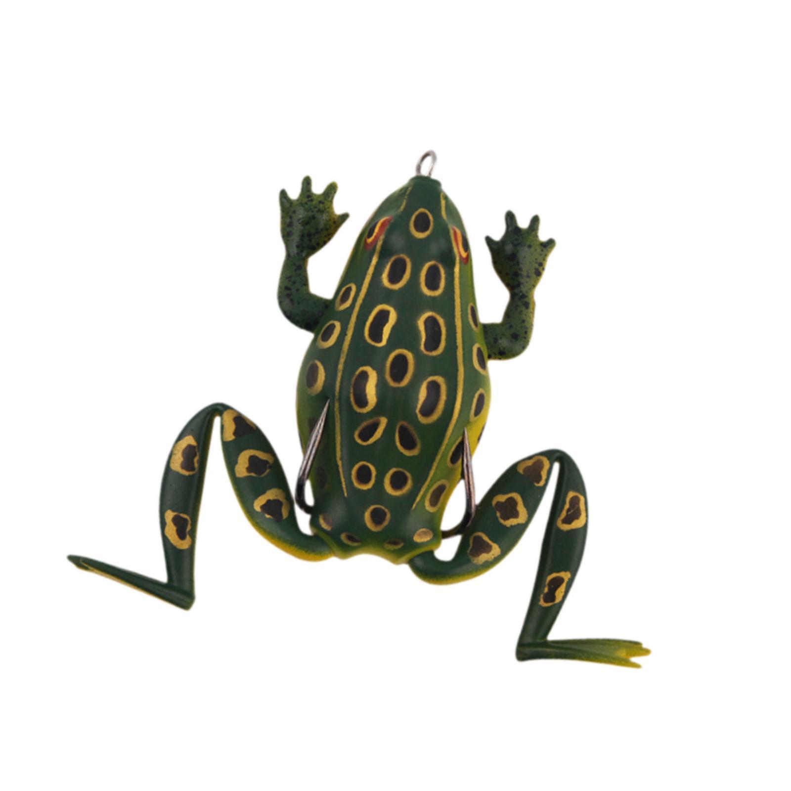 Fishing Frog Lure Soft Vinyl R - Fishing Hook Weedless review and price
