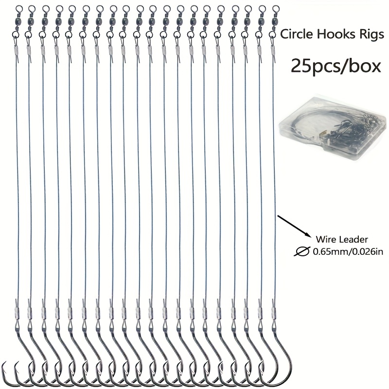 25pcs Heavy Duty Circle Hooks  - Fishing Hook Assortment review and price